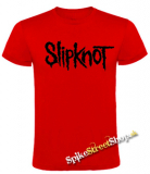 SLIPKNOT - Logo - červené pánske tričko