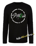 STRAY KIDS - Oddinary Circle Names - čierne pánske tričko s dlhými rukávmi