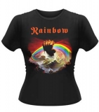 RAINBOW - Rising Skinny Fit - čierne dámske tričko