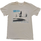 NIRVANA - Live at Reading - pieskové pánske tričko