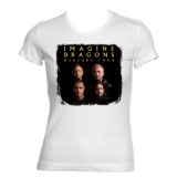 IMAGINE DRAGONS - Mercury Tour - biele dámske tričko