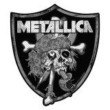 METALLICA - Raiders Skull - nášivka
