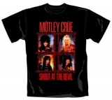 MOTLEY CRUE - Shout Wire - čierne pánske tričko