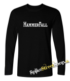 HAMMERFALL - Logo - čierne pánske tričko s dlhými rukávmi