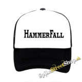 HAMMERFALL - Logo -čiernobiela sieťkovaná šiltovka model "Trucker"