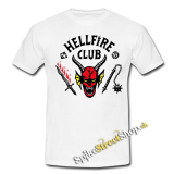 STRANGER THINGS - Hellfire Club - biele pánske tričko