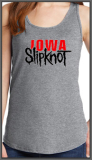 SLIPKNOT - Iowa - Ladies Vest Top - šedé