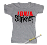 SLIPKNOT - Iowa - šedé dámske tričko