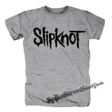 SLIPKNOT - Logo - sivé pánske tričko