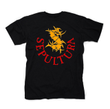 SEPULTURA - Logo Red Yellow - pánske tričko