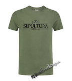 SEPULTURA - 30 Years - olivové pánske tričko