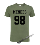 SHAWN MENDES - Mendes 98 - olivové pánske tričko