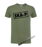 SKA-P - olivové pánske tričko