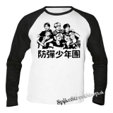 BTS - BANGTAN BOYS - Korean Band - pánske tričko s dlhými rukávmi