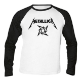 METALLICA - Ninja Logo - pánske tričko s dlhými rukávmi