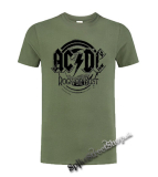 ACDC - Rock Or Bust - olivové detské tričko