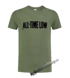 ALL TIME LOW - Logo - olivové detské tričko