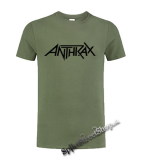 ANTHRAX - olivové detské tričko