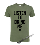 BRING ME THE HORIZON - Listen To Bring Me - olivové detské tričko