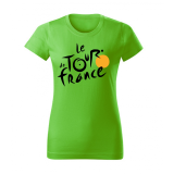 TOUR DE FRANCE - zelené dámske tričko