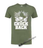 CHUCK NORRIS - olivové detské tričko