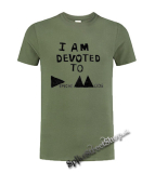 I AM DEVOTED TO DEPECHE MODE - olivové detské tričko