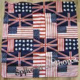 Šatka malá USA FLAG - UK FLAG