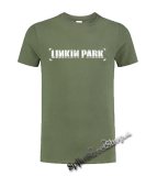 LINKIN PARK - Logo - Motive 2 - olivové detské tričko