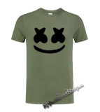 MARSHALL - BW Smile - olivové detské tričko