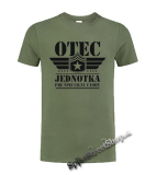 OTEC - Jednotka pre špeciálne úlohy - olivové detské tričko