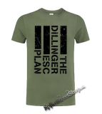 THE DILLINGER ESCAPE PLAN - Logo - olivové detské tričko