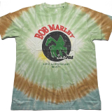 BOB MARLEY - 45th Anniversary - zelené pánske tričko