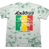 BOB MARLEY - Rasta Colours - zelené pánske tričko