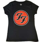 FOO FIGHTERS - FF Logo - čierne dámske tričko