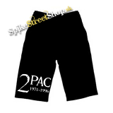 Kraťasy 2 PAC - 1971-1996 - Ľahké  sieťované čierne letné šortky