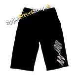 Kraťasy ARCTIC MONKEYS - Crest - Ľahké sieťované čierne letné šortky