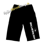 Kraťasy BILLIE EILISH - Logo Spider - Ľahké sieťované čierne letné šortky