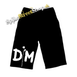 Kraťasy DEPECHE MODE - Logo Violator - Ľahké sieťované čierne letné šortky
