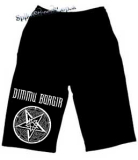 Kraťasy DIMMU BORGIR - Pentagram - Motive 2 - Ľahké sieťované čierne šortky