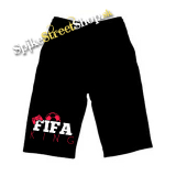 Kraťasy FIFA KING - Ľahké sieťované čierne letné šortky