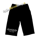 Kraťasy HORIZON ZERO DAWN - Logo - Ľahké sieťované čierne letné šortky