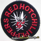 RED HOT CHILI PEPPERS - kruhová nažehlovacia nášivka