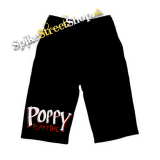 Kraťasy POPPY PLAYTIME - Logo - Voľné sieťované čierne letné šortky