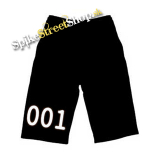 Kraťasy SQUID GAME - 001 - Voľné sieťované čierne letné šortky