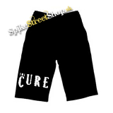 Kraťasy THE CURE - Logo - Voľné sieťované čierne letné šortky
