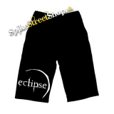Kraťasy TWILIGHT - Eclipse - Voľné sieťované čierne letné šortky