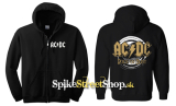 AC/DC - Rock Or Bust Gold - čierna detská mikina na zips