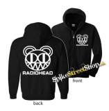 RADIOHEAD - Logo - čierna detská mikina na zips