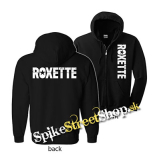 ROXETTE - Vintage Logo - čierna detská mikina na zips