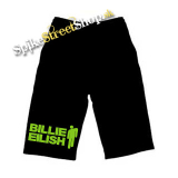 Detské kraťasy BILLIE EILISH - Logo And Stickman - Ľahké sieťované šortky